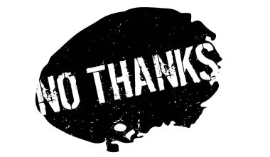 Kauçuk damga yok teşekkürler