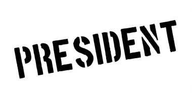 Başkan lastik damgası