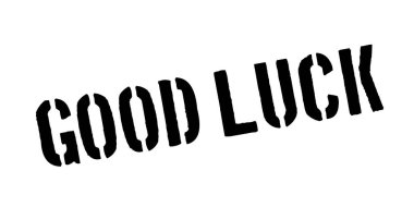 iyi şanslar lastik damgası