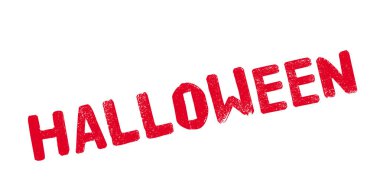 Cadılar Bayramı lastik damgası