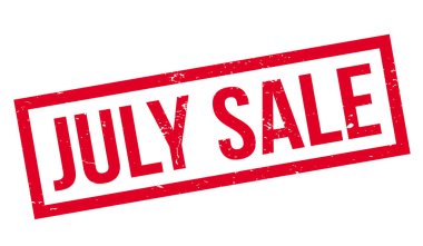 Temmuz Satılık lastik damgası