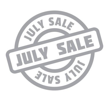 Temmuz Satılık lastik damgası