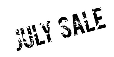 Temmuz Satılık lastik damgası