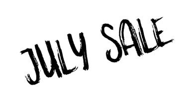 Temmuz Satılık lastik damgası