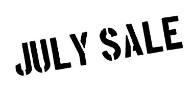 Temmuz Satılık lastik damgası