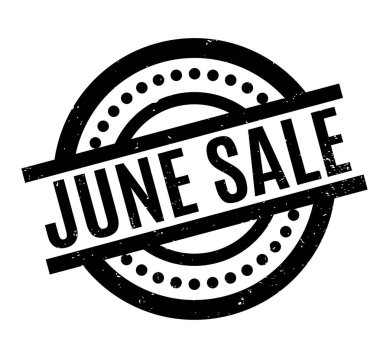 June Satılık lastik damgası