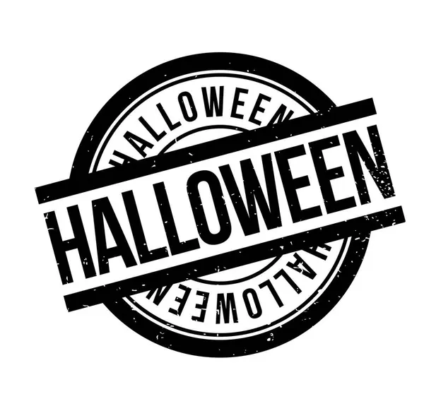 Резиновая марка Хэллоуина — стоковый вектор