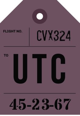 Vintage Bagaj etiketi