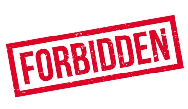 yasak lastik damgası