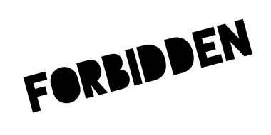 yasak lastik damgası