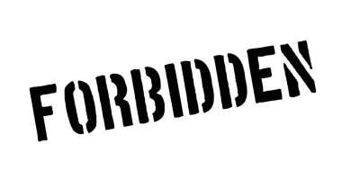 yasak lastik damgası