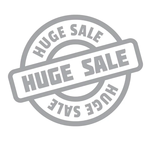 Enorme vendita timbro di gomma — Vettoriale Stock