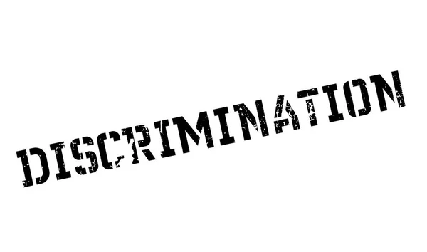 Discriminación Sello de goma — Vector de stock