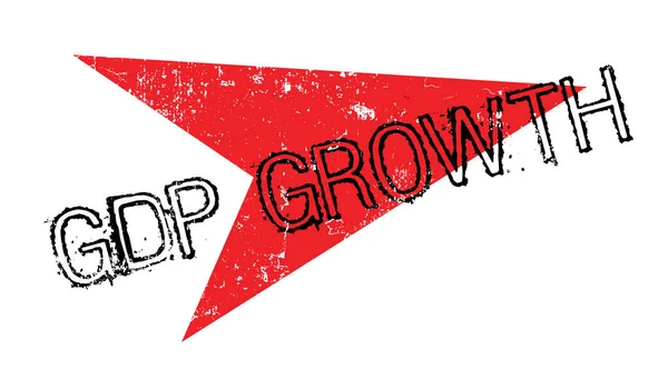 BIP-Wachstum mit Stempel — Stockvektor