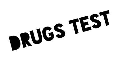 Uyuşturucu testi kauçuk damga