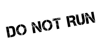 Lastik damgası çalıştırmayın