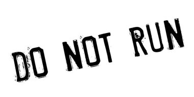 Lastik damgası çalıştırmayın