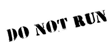 Lastik damgası çalıştırmayın