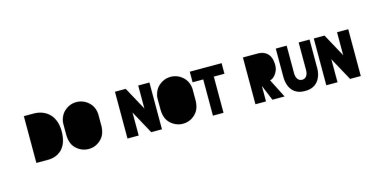 Lastik damgası çalıştırmayın