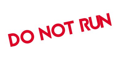 Lastik damgası çalıştırmayın