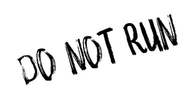 Lastik damgası çalıştırmayın