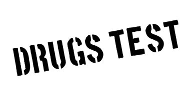 Uyuşturucu testi kauçuk damga