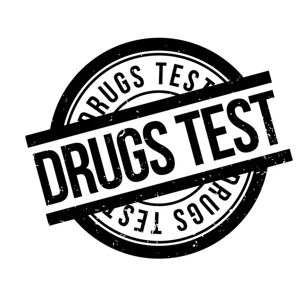 Uyuşturucu testi kauçuk damga