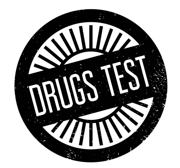 Uyuşturucu testi kauçuk damga