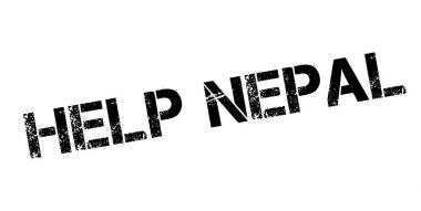 Nepal lastik damga yardım