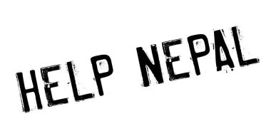 Nepal lastik damga yardım