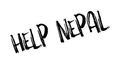 Nepal lastik damga yardım