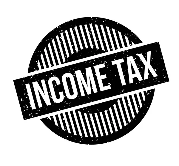 Timbre de l'impôt sur le revenu — Image vectorielle