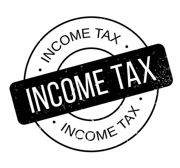 Timbre de l'impôt sur le revenu — Image vectorielle