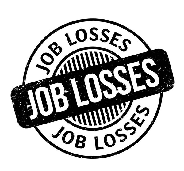 Job Losses rubber stamp
