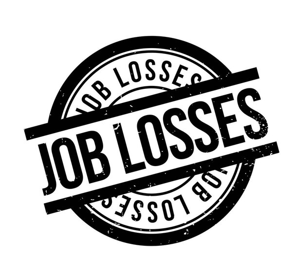 Job Losses rubber stamp