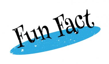 Fun Fact rubber stamp clipart