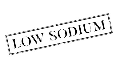 düşük sodyum lastik damgası