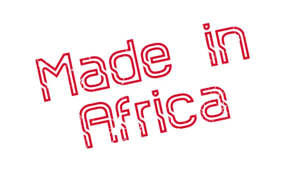 Made In Africa gumibélyegző — Stock Vector