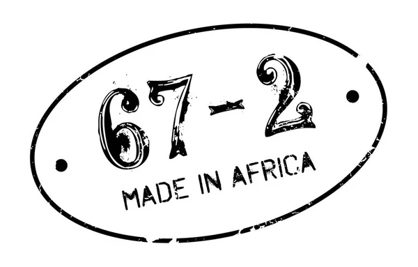 Зроблено в Африці штамп — стоковий вектор
