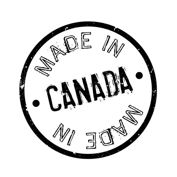 Gemaakt in Canada rubber stempel — Stockvector
