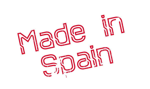 Made In Spain rubber stamp — Stock Vector