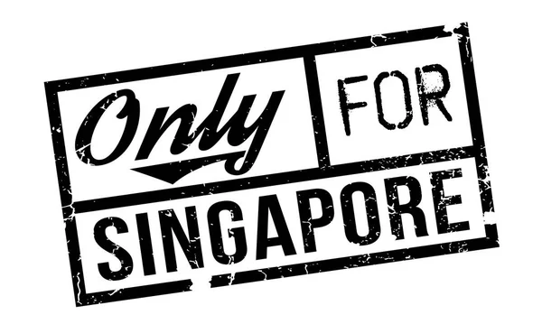 Nur für Singapore-Stempel — Stockvektor