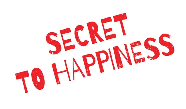 Tajemství štěstí razítko — Stockový vektor