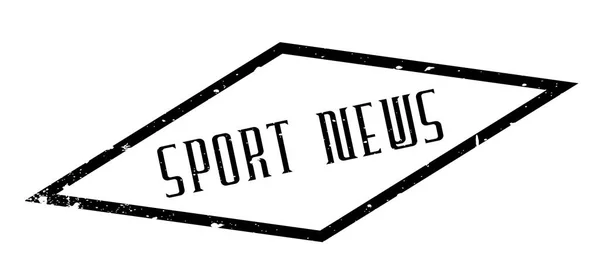 Sport News rubber stamp — Stock Vector