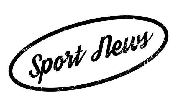 Sport News rubber stamp — Stock Vector