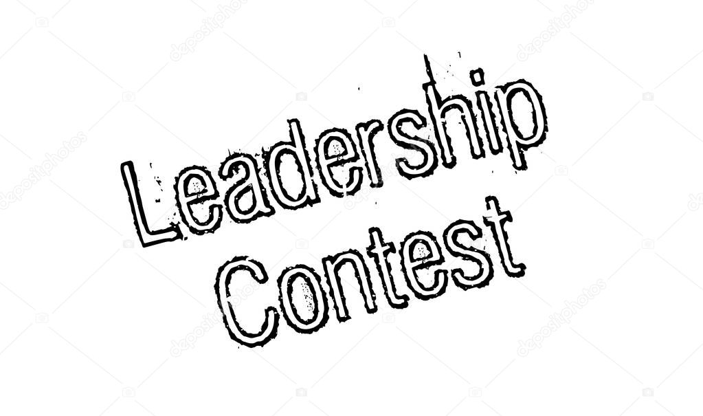 Leadership Contest rubber stamp