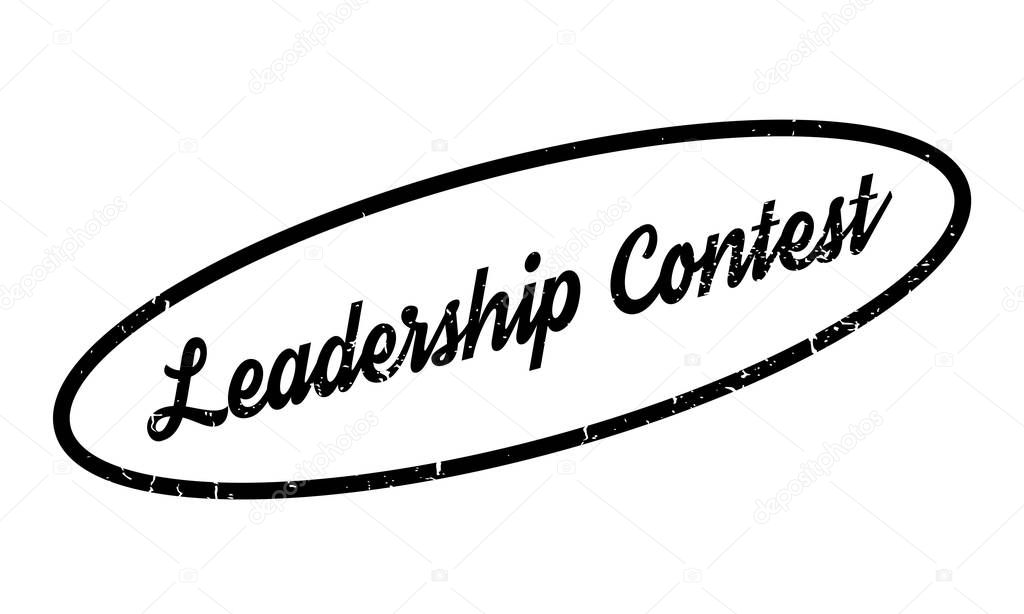 Leadership Contest rubber stamp