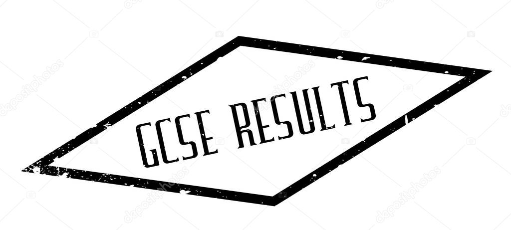 Gcse Results rubber stamp
