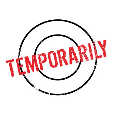 Geçici olarak lastik damgası