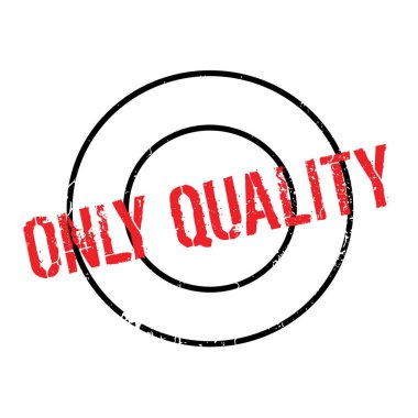 Sadece kaliteli lastik damgası